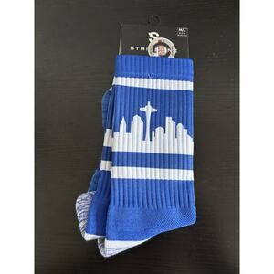 Strideline Seattle Skyline Socks M/L